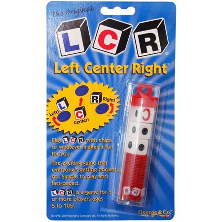 LRC Left Right Center, Color: Red