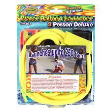 Deluxe 3 Man Balloon Launcher, Color: Red