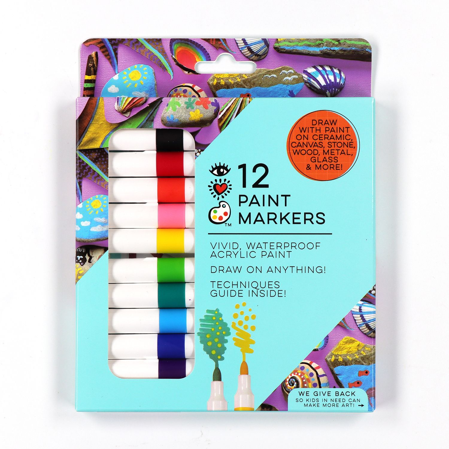 12 Acrylic Paint Marker