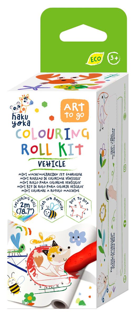 Mini Coloring Roll Vehicles