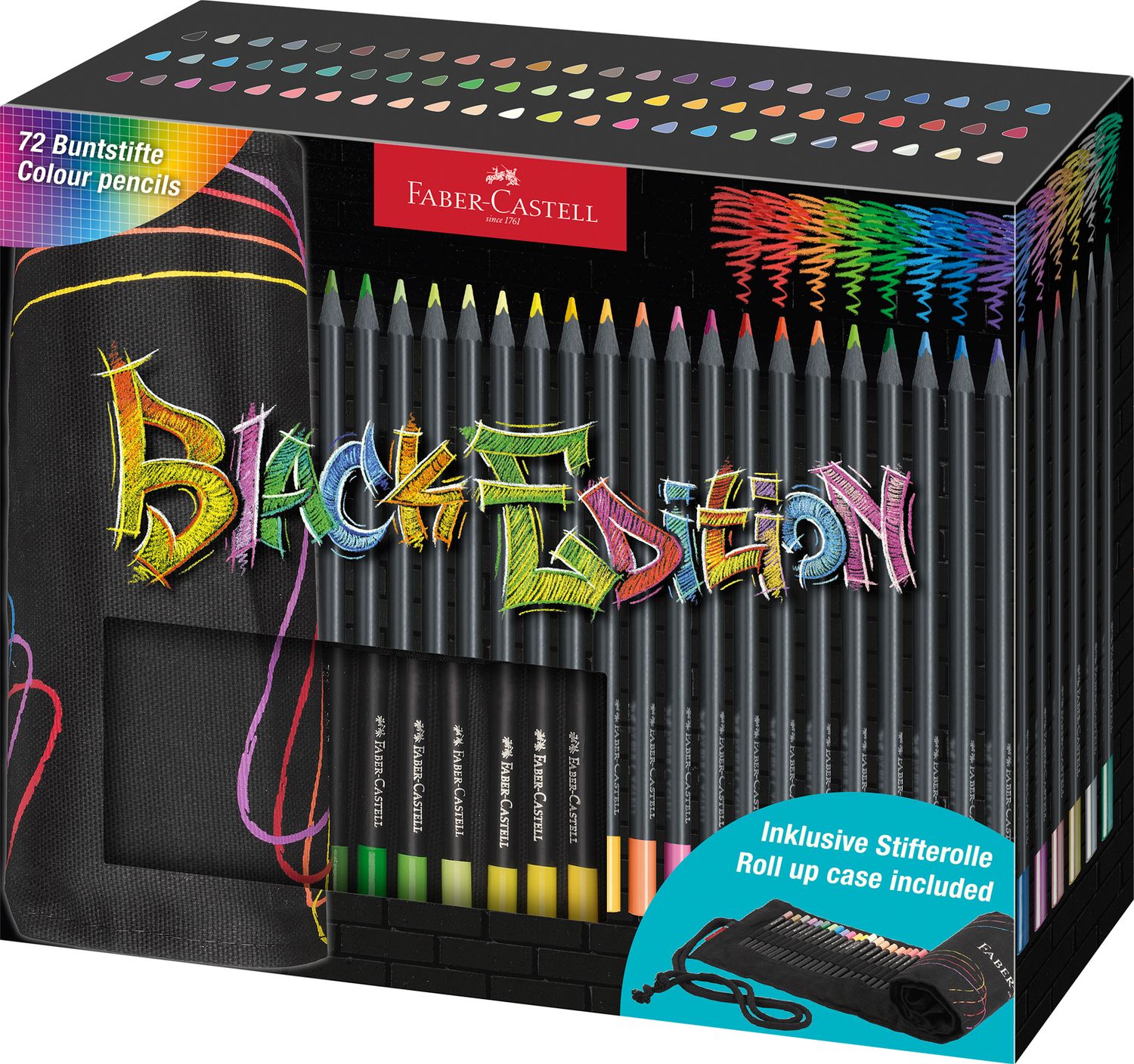 Black Edition Colored Pencils (72 count)