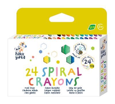 Spiral Crayons 24 count