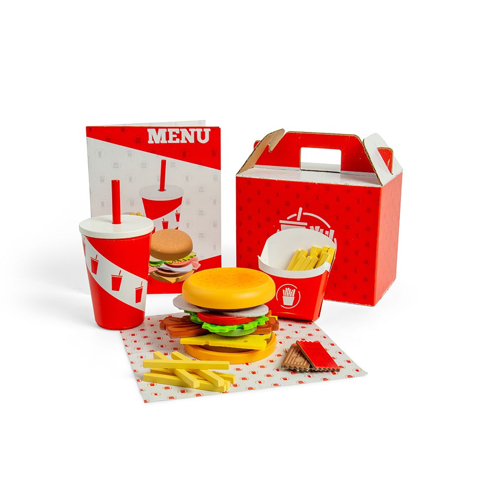 Burgers and Fries Set
