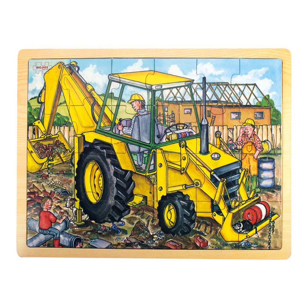 Tray Puzzle Digger- 24 pc