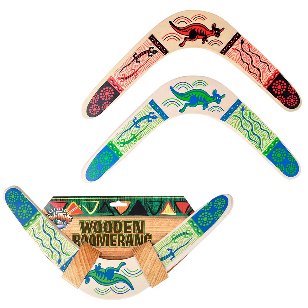 14.5 inch Wooden Boomerrang