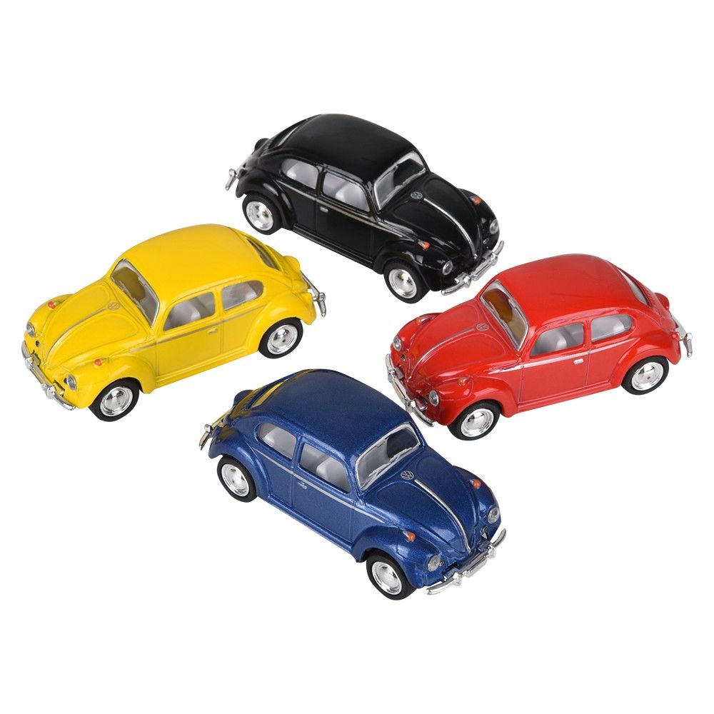 2.5" DIECAST PULL BACK 1967 VW CLASSIC TEETLE