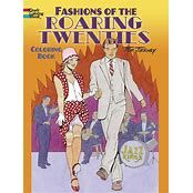Fashions of the Roaring Twenties Coloring Book