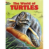 The World of Turtles Colroing Book