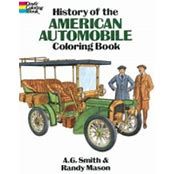 History of the American Automobile Coloring Book