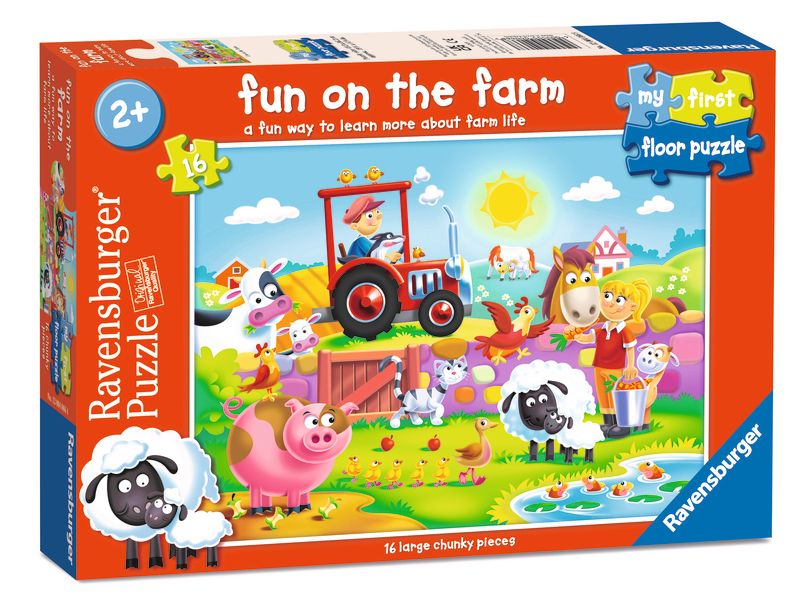 MFP Fun on the Farm 16pc Floor Puzzle