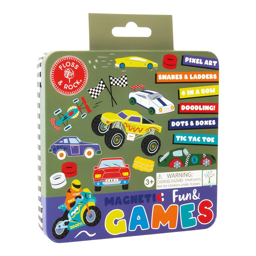 Cars Magnetic Games Tin