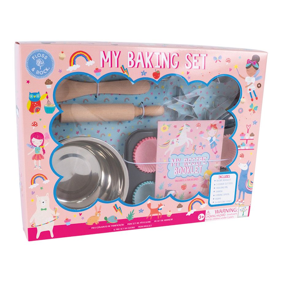 Rainbow Fairy 10pc Baking Set