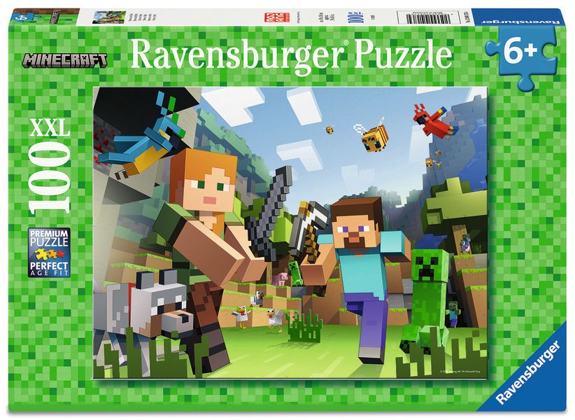 Minecraft 100 pc puzzle