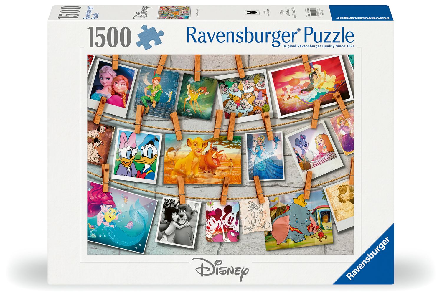 Disney Photographs 1500 pc Puzzle