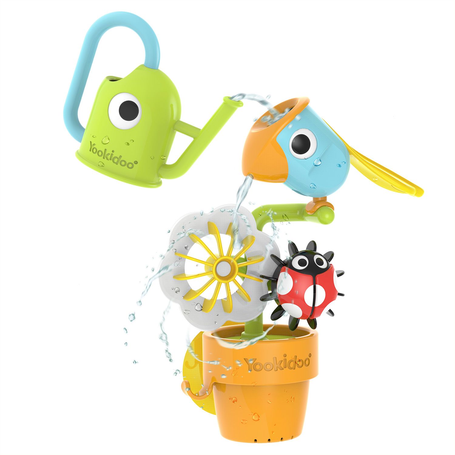 Pour N-spin tipping bird