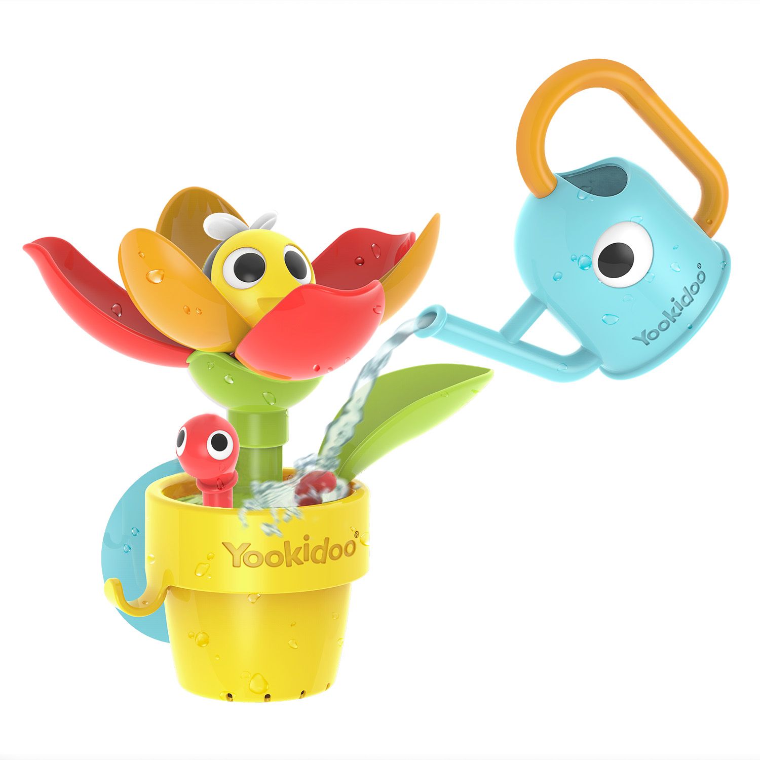 Peek a bee tub flower