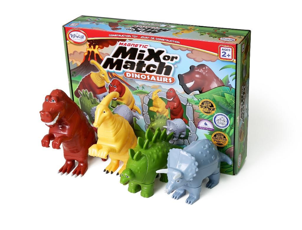 Magnetic Mix or Match Animals - Dinosaurs