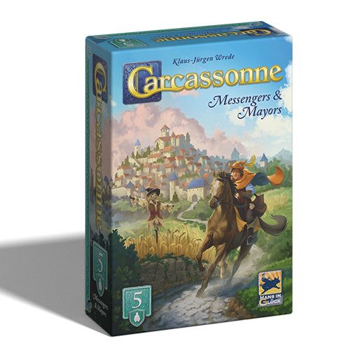 Carcassonne Exp5 (V3.1) : Messengers &amp; Mayors EN