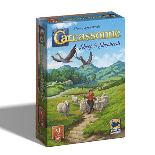 Carcassonne Exp9 (V3.1) : Sheep &amp; Shepherds EN