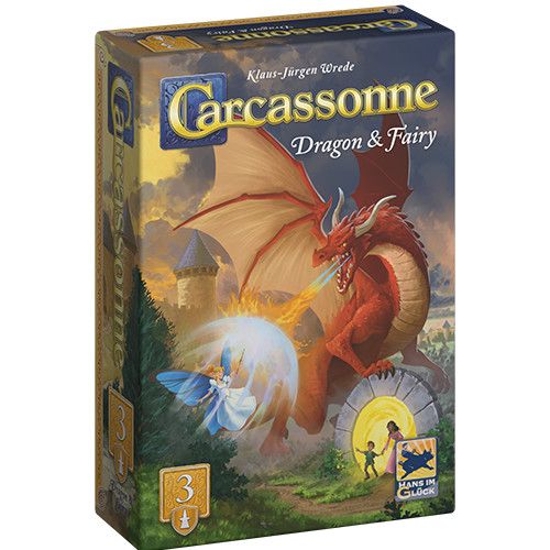 Carcassonne Exp3 (V3.1) : Dragon &amp; Fairy EN