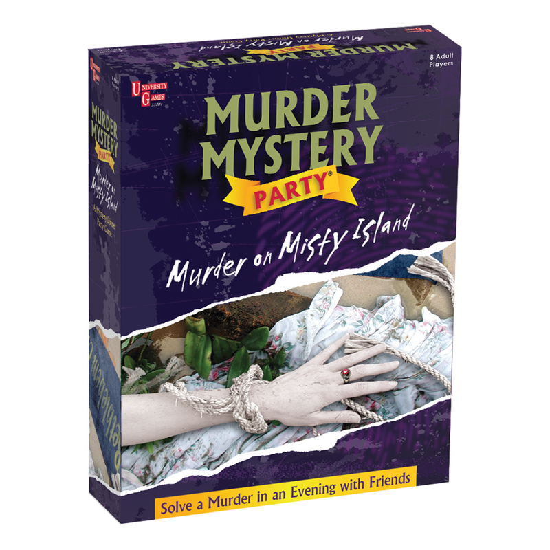 Murder on Misty Island Murder Mystery Party Game
