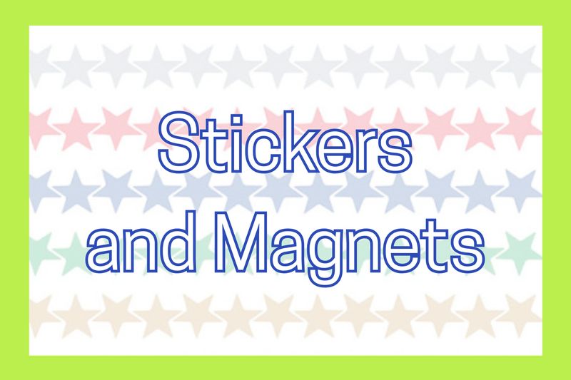 Stickers, Tattoos, and Magnets