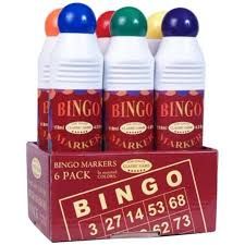 Bingo Marker (single), Color: Yellow