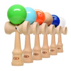 Kendama  Rubberized Wood (Various Colors)