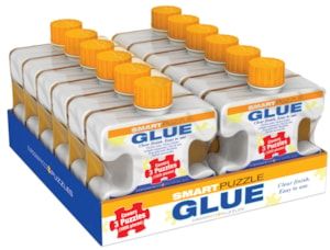 Puzzle Glue Bottles on Tray