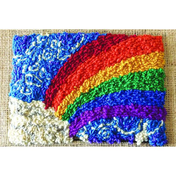 Rug Hooking Kit Rainbow