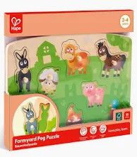 Farm Animals Peg Puzzle