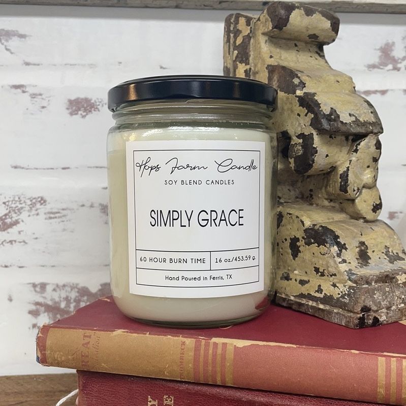 Hops Farm Candles Simply Grace