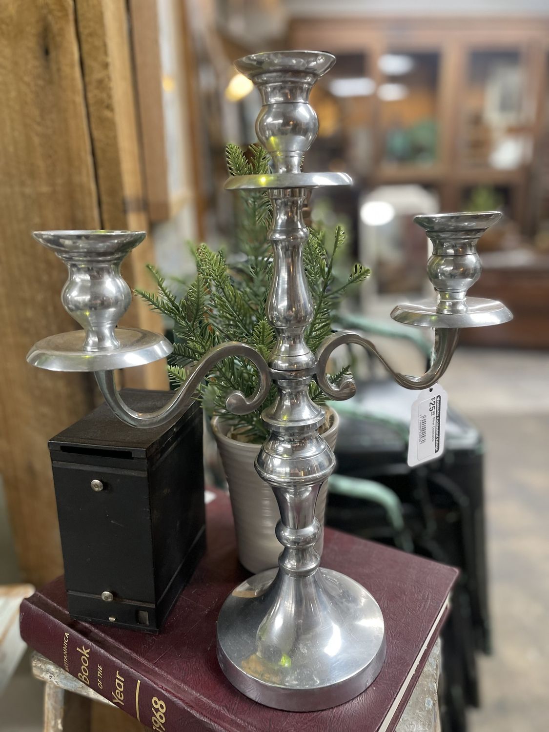Silver Candelabra