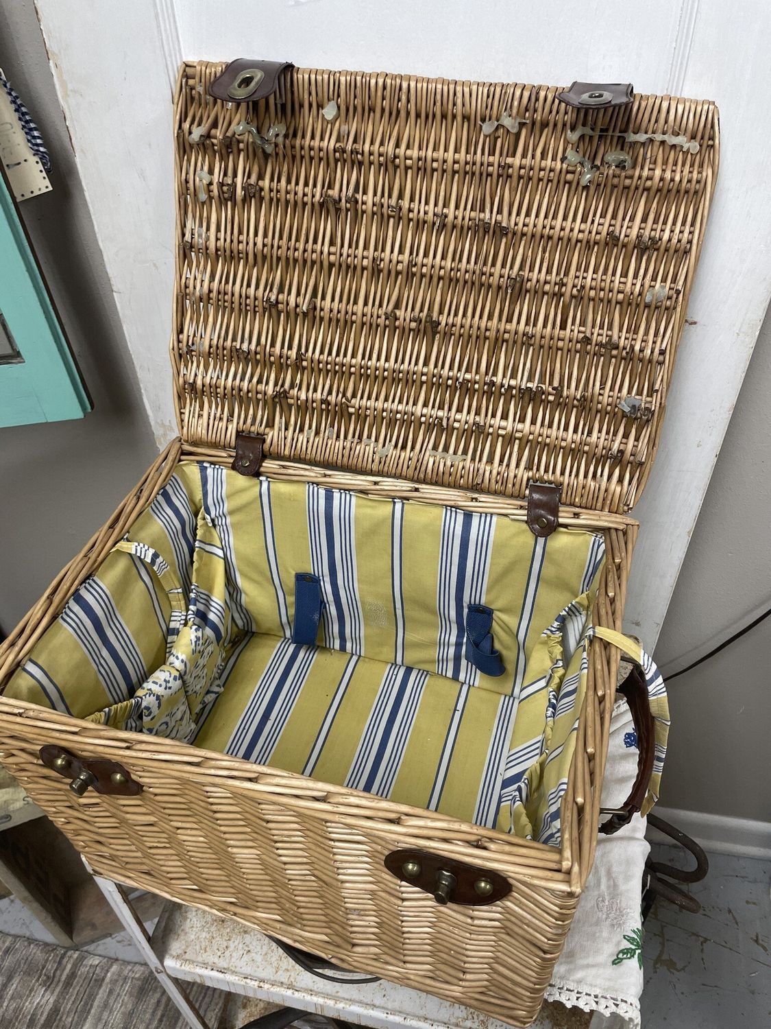 Wicker Picnic Basket