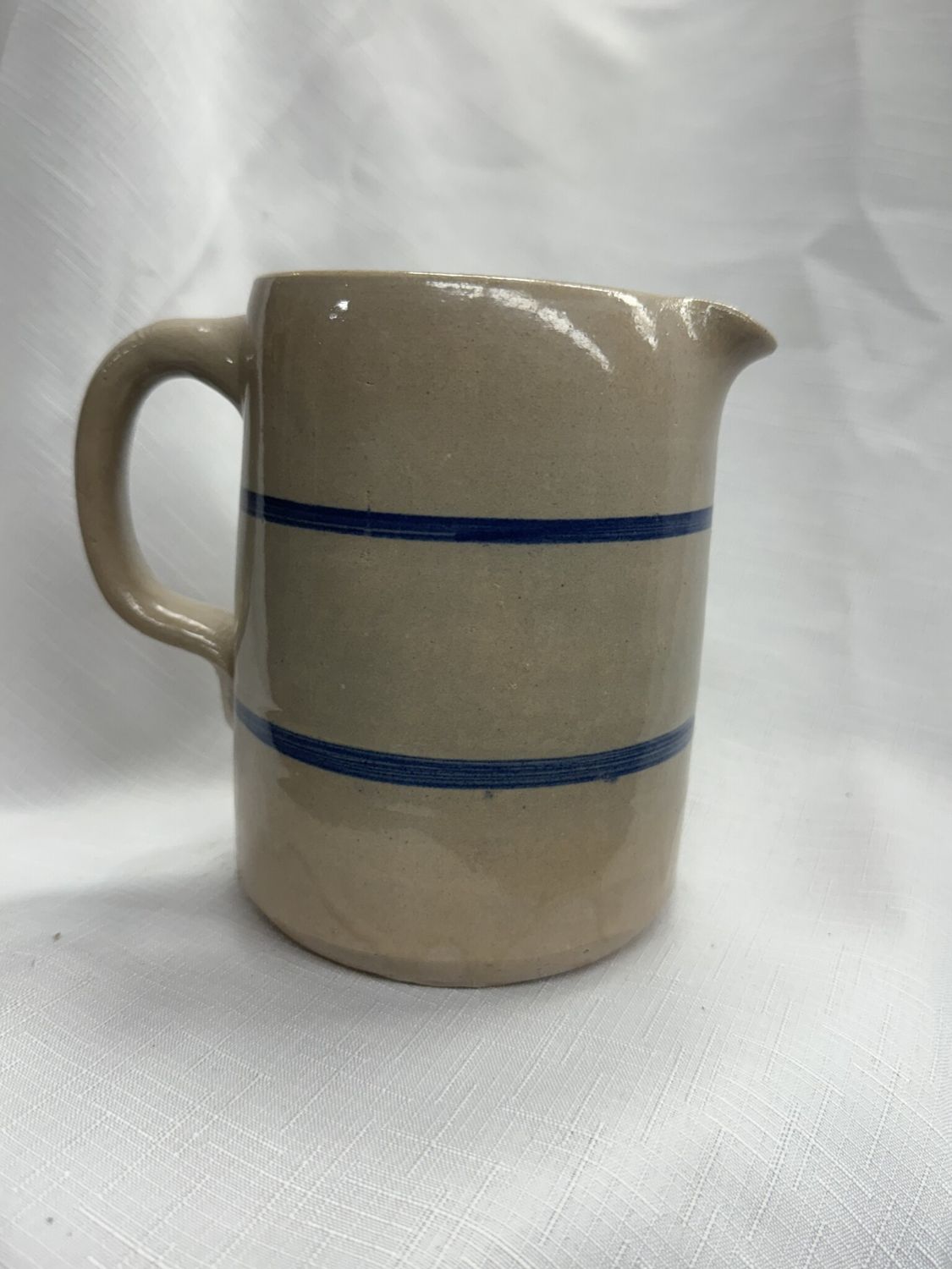 Stoneware Pottery Pitcher