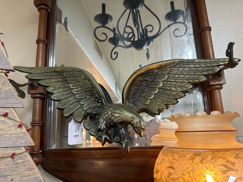 1970s Brass Plated Eagle