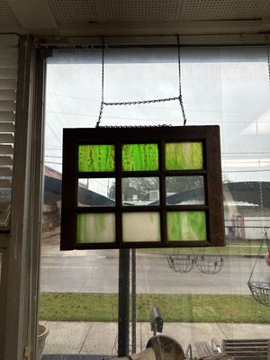 Green Stained Glass