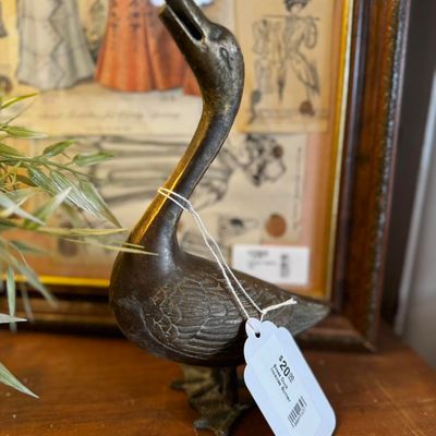 Brass Duck Incense Burner