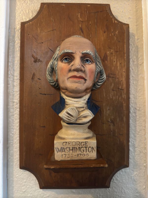 George Washington Wall Plaque