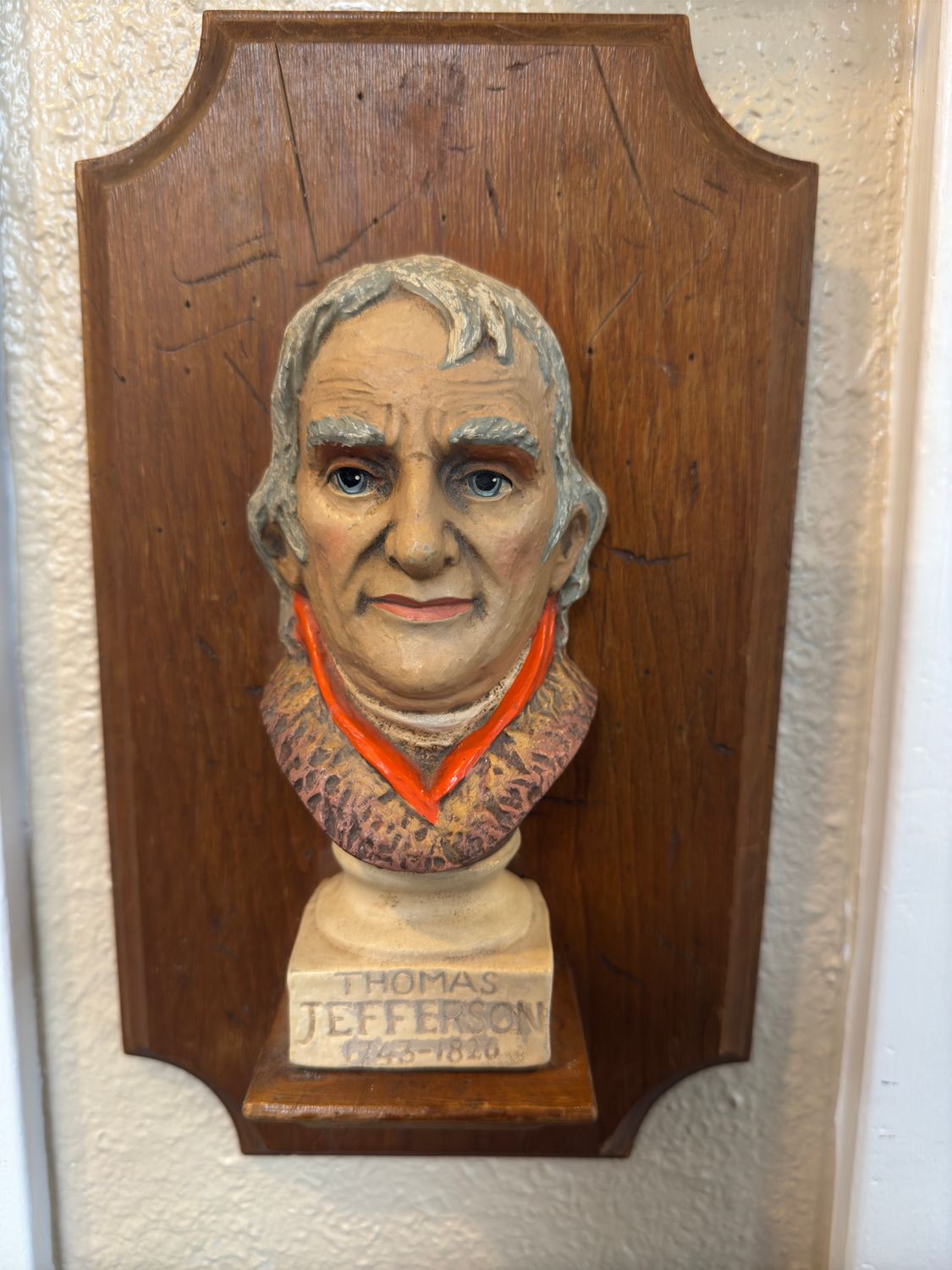 Thomas Jefferson Wall Plaque