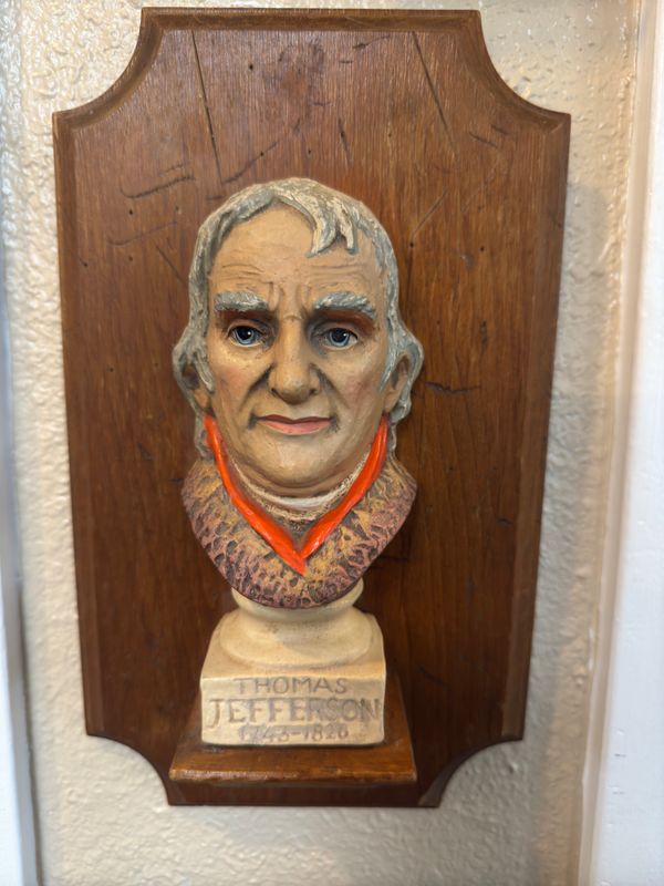Thomas Jefferson Wall Plaque
