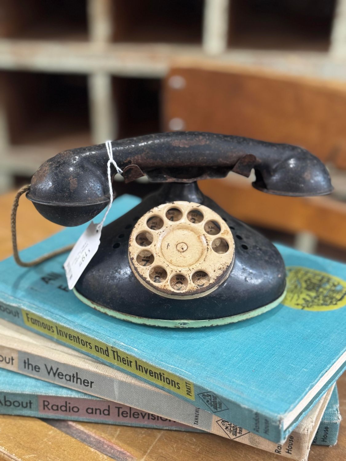Vintage Childs 1940s Toy Phone
