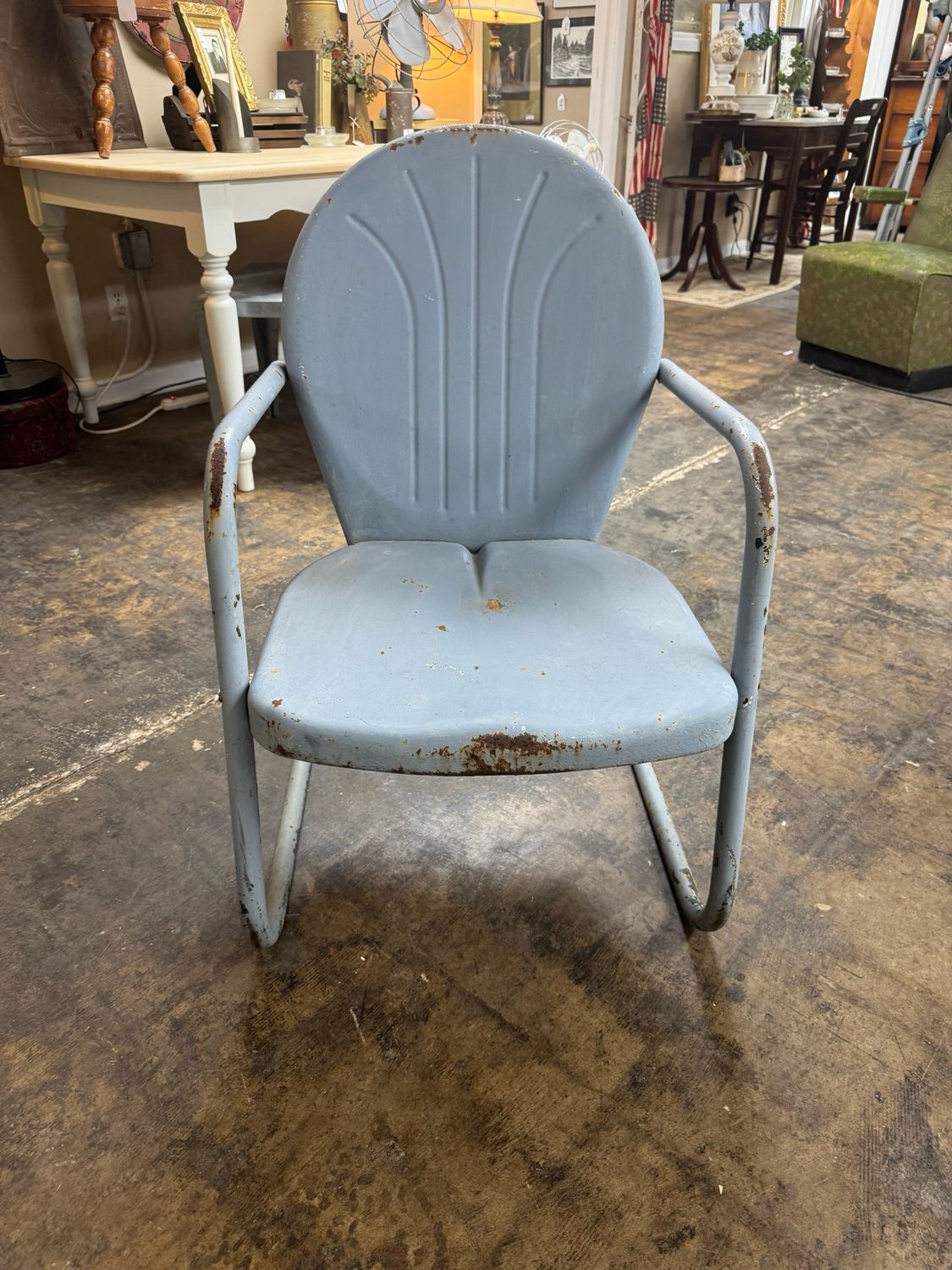 Vintage Metal Outdoor Chair