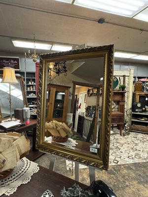 Gold Gilded Ornate Mirror