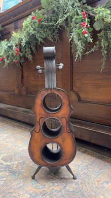 Violin Wine Bottle Holder