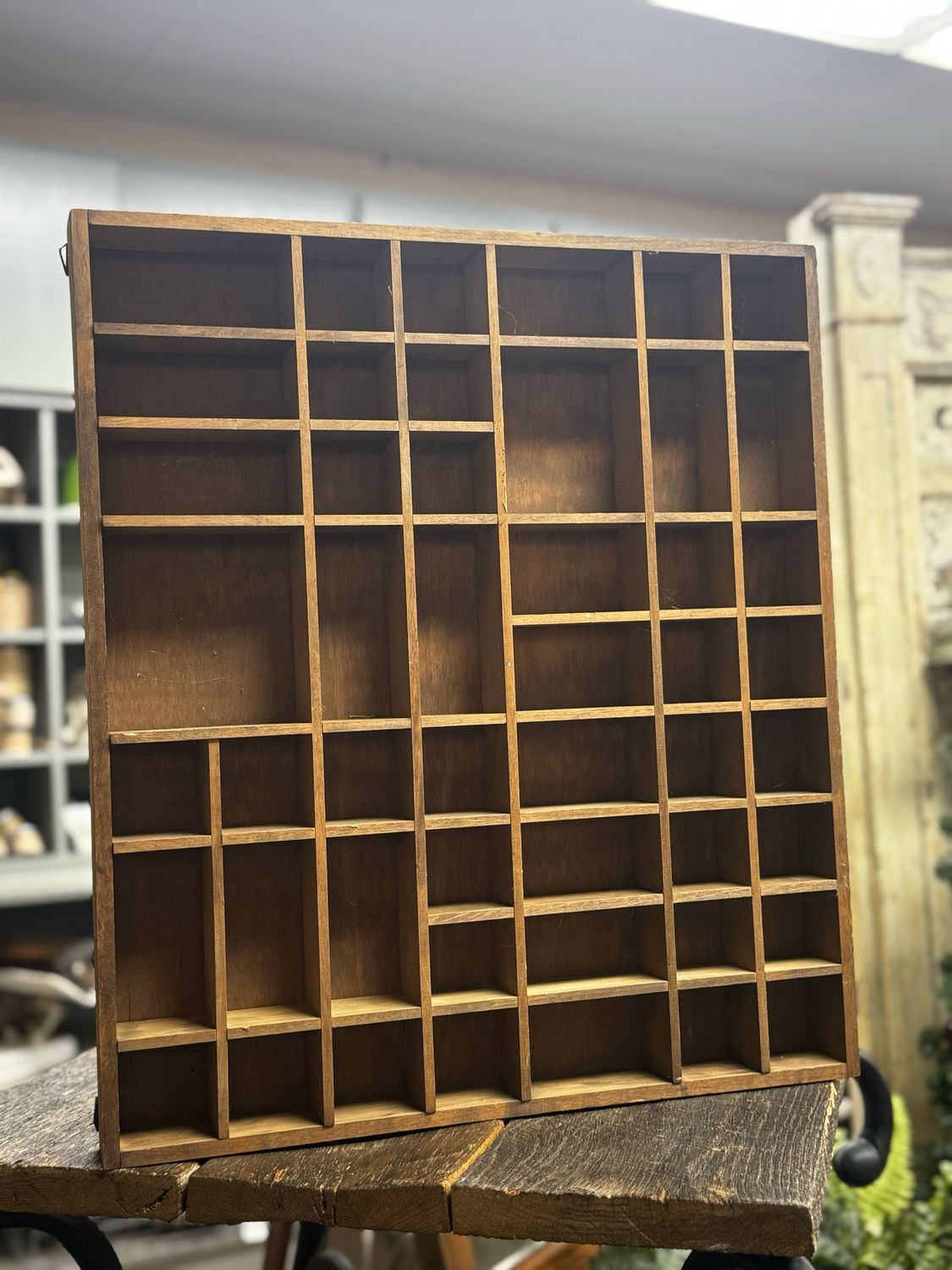 49 Hole Trinket Shelf