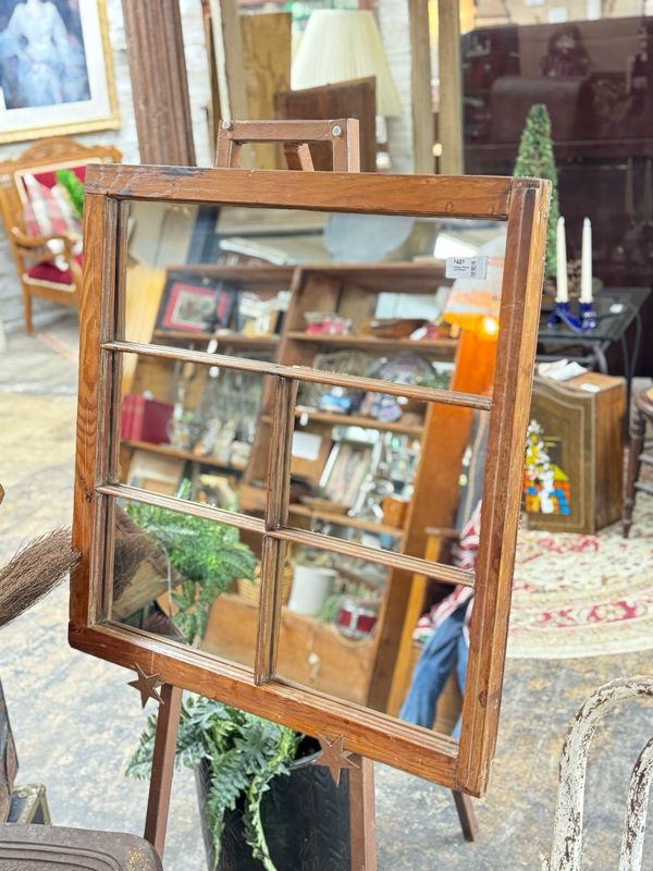 Antique Window with Mirrors
