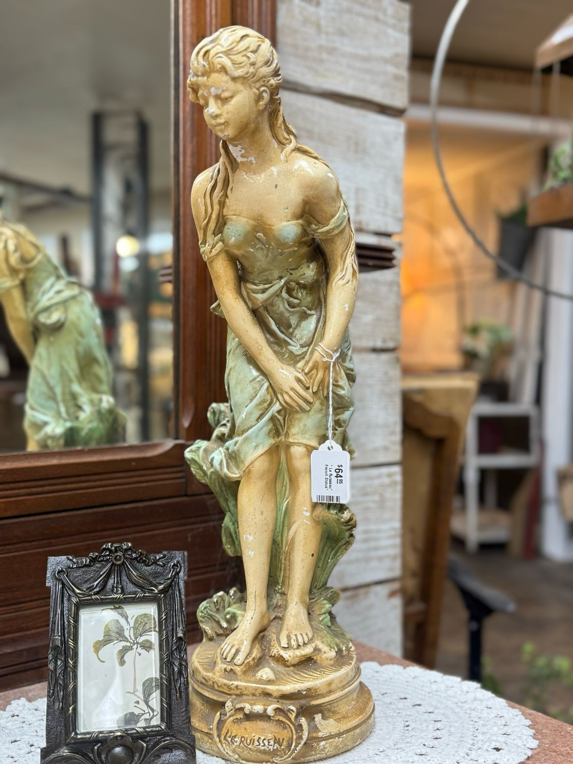 " Le Ruisseau" French Statue"