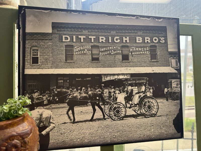 Framed Print from Clifton Texas Early 1900s