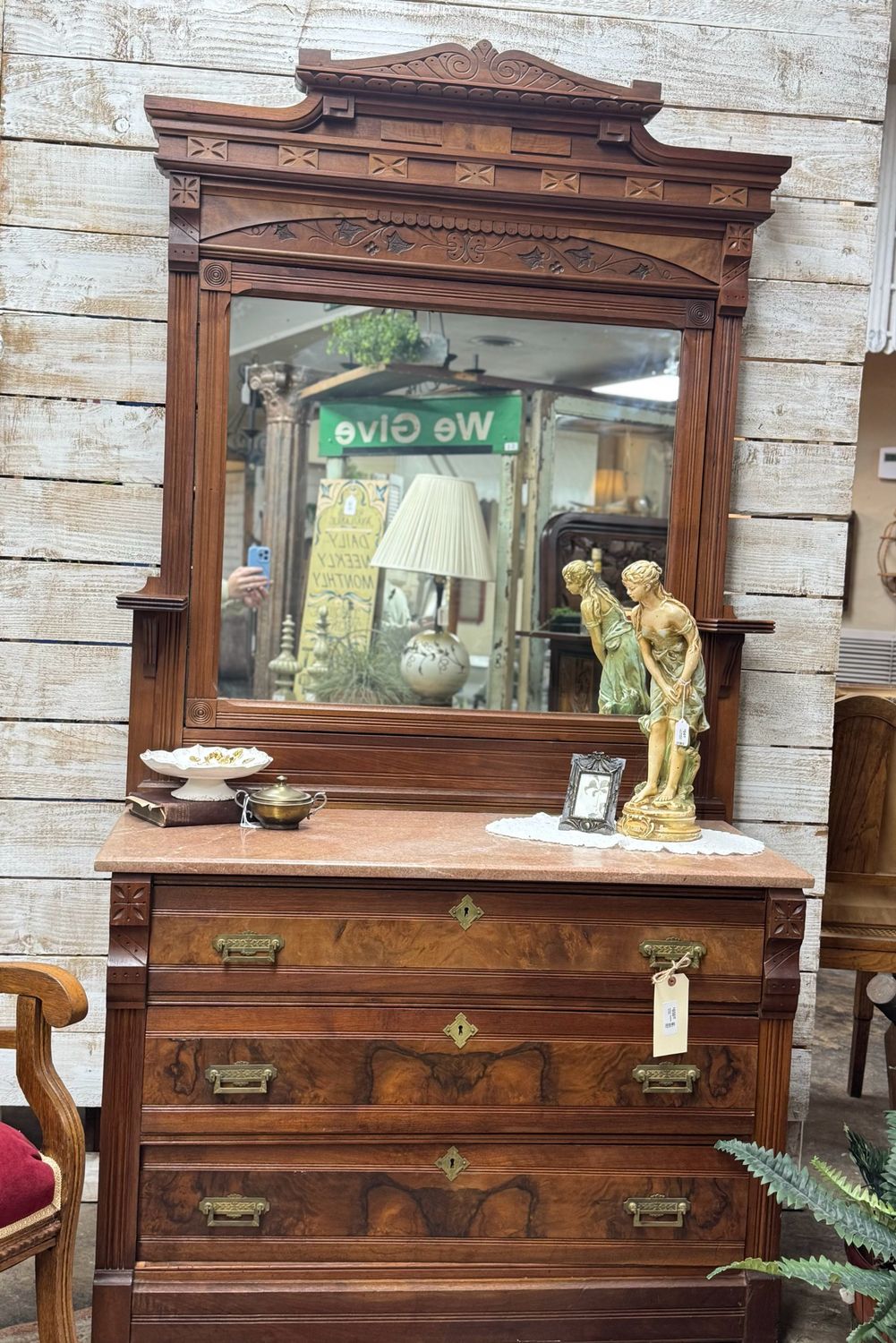 Antique Eastlake Dresser
